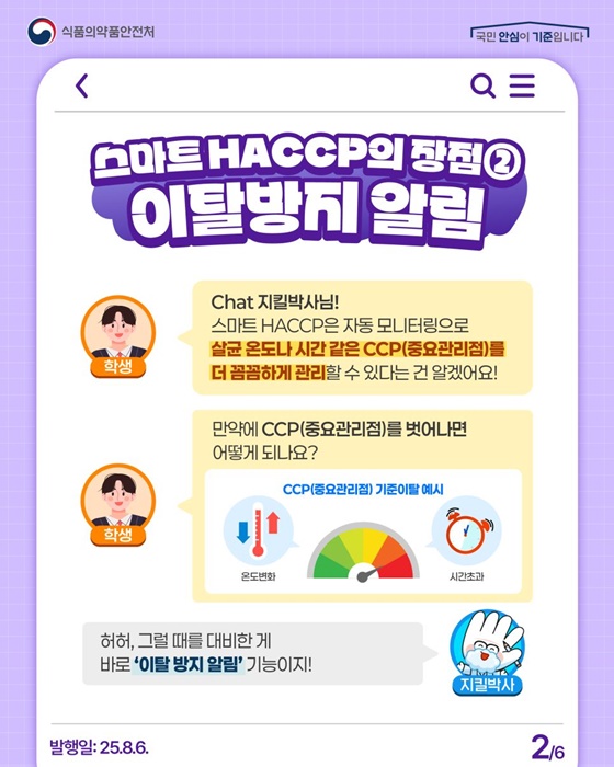 Chat 지킬박사에게 물어봐! <똑똑한 스마트HACCP>