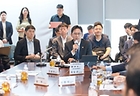 배경훈 과학기술정보통신부 장관이 8일 서울 종로구 KT광화문빌딩에서 열린 '보이스피싱 대응 현장소통 간담회'에서 인사말을 하고 있다.(사진=과기정통부 제공)