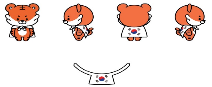광복 호종이 봉제 인형 키링 디자인. (출처:문화체육관광부)