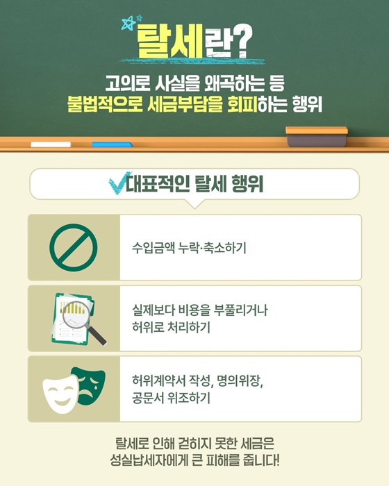 절세와 탈세 어떻게 다를까요?