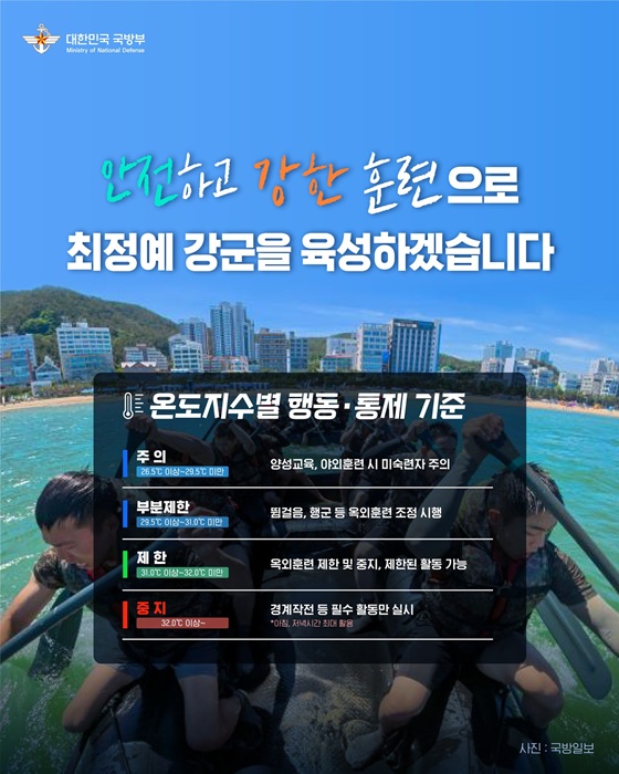 우리 군의 여름, 안전하고 강한 훈련