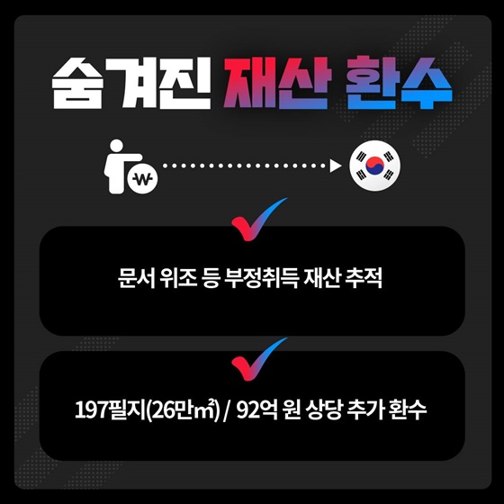 여의도 2.4배 면적, 일본인 재산 대한민국 품으로!
