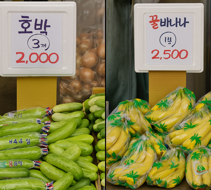 전통시장에선 디지털온누리상품권으로 저렴한 가격의 물건을 10% 환급까지 받으며 더욱더 알뜰하게 즐길 수 있다.