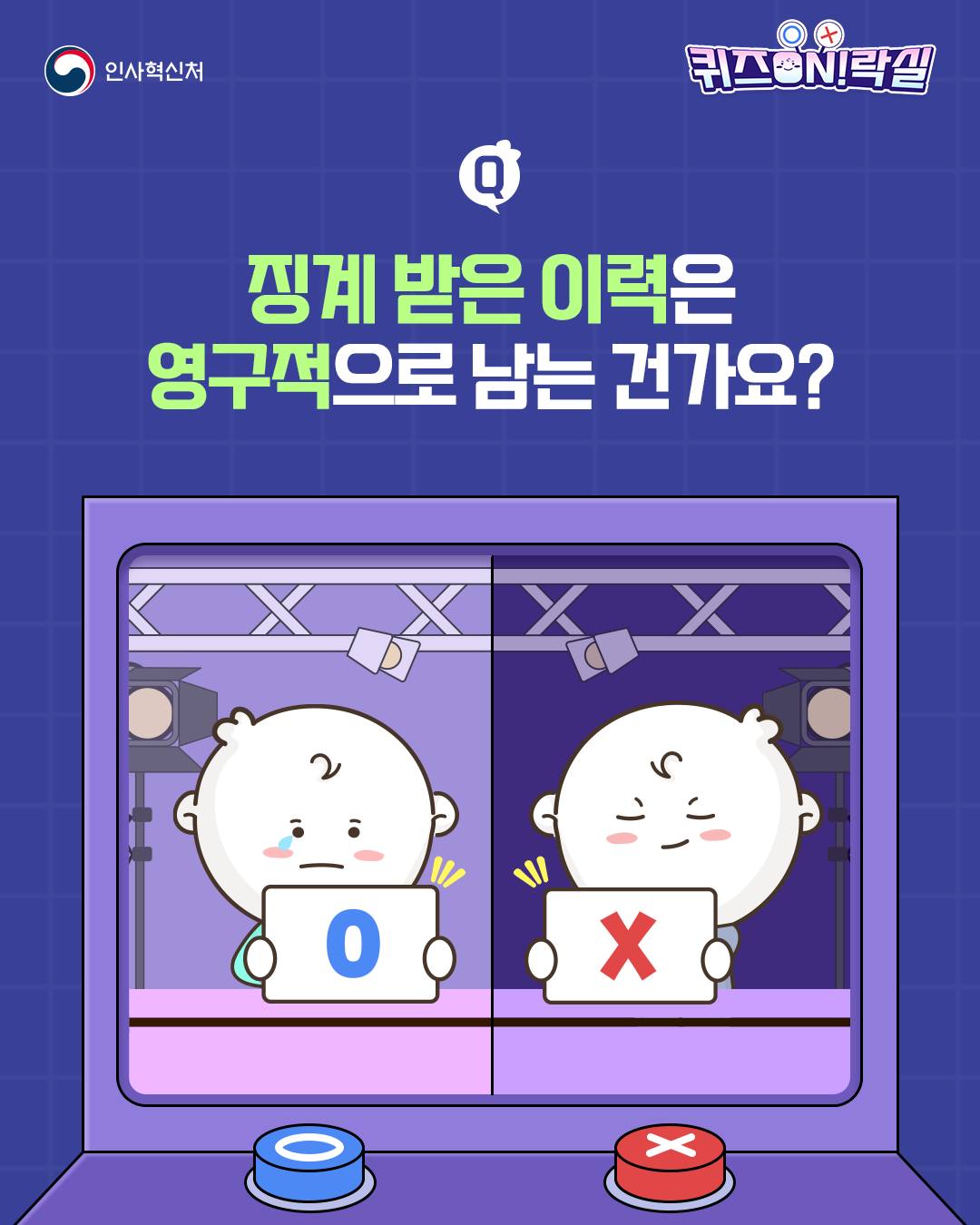 징계 받은 이력은 영구적으로 남을까?