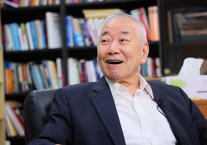 문정인 교수는"'당신이 피스메이커(peace maker) 되면, 나는 페이스메이커(pace maker), 즉 조력자가 되겠다'고 (이재명 대통령이) 제안한 것은 절묘했다"고 말했다.(사진=문화체육관광부 국민소통실 윤종규, 무단 전재-재배포 금지)