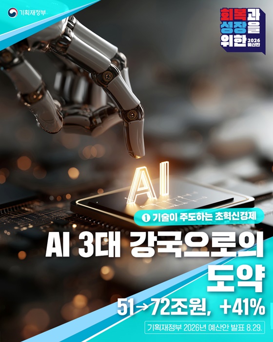 2026년 기획재정부 예산안