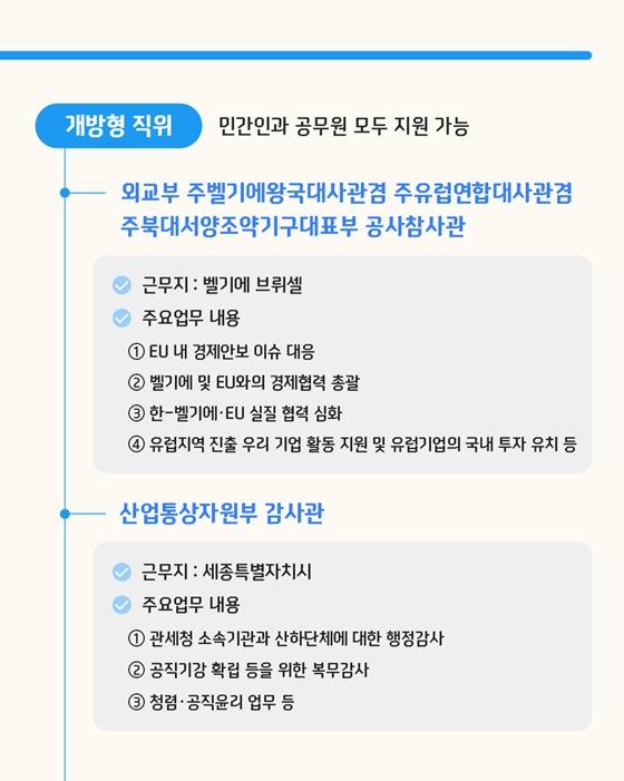 개방형 직위 공개 모집