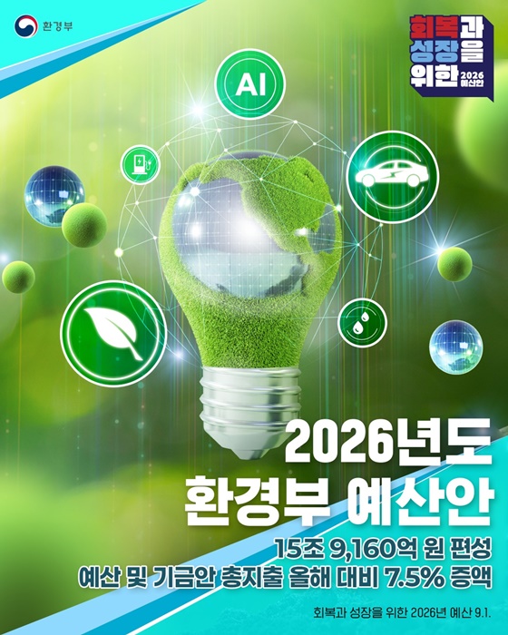 2026년 환경부 예산안