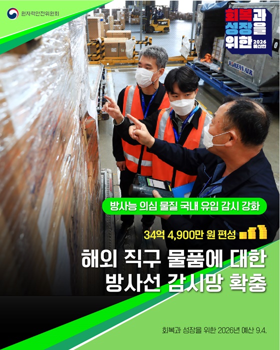2026년 원자력안전위원회 예산안
