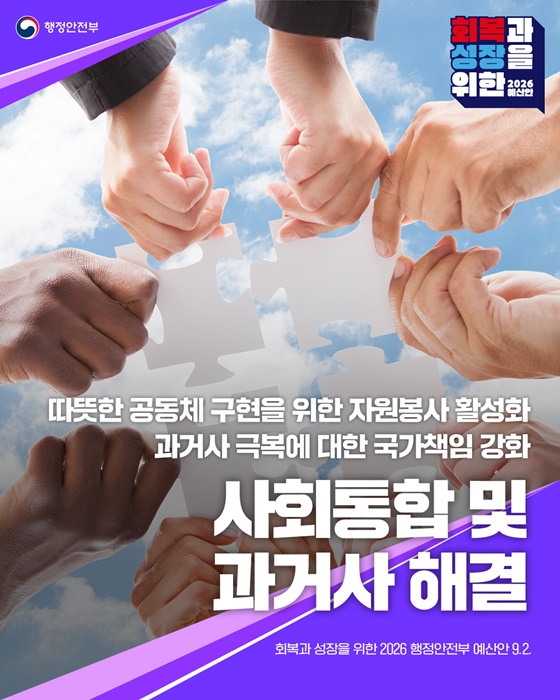 2026년 행정안전부 예산안