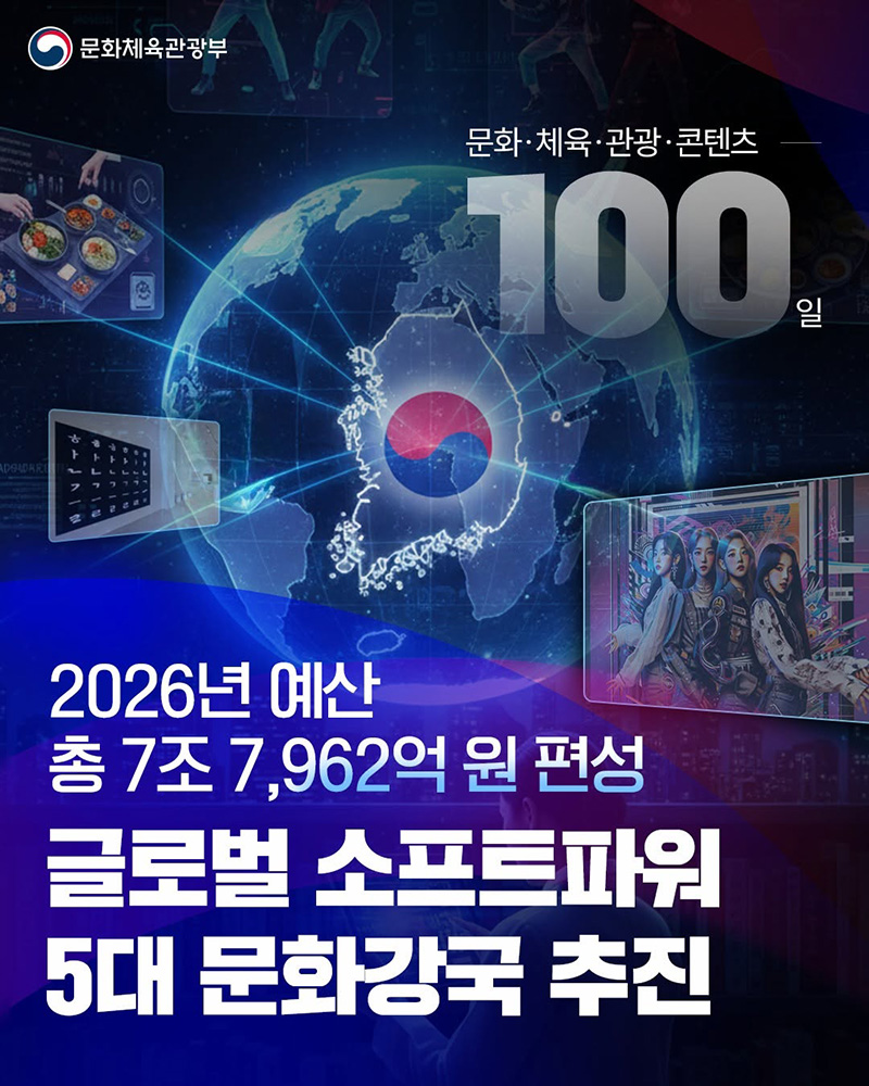 글로벌 소프트파워 5대 문화강국 추진 하단내용 참조