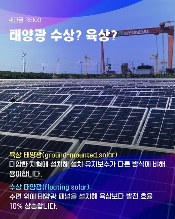 무서운 속도로 발전하고 있는 RE100의 핵심 태양광 에너지