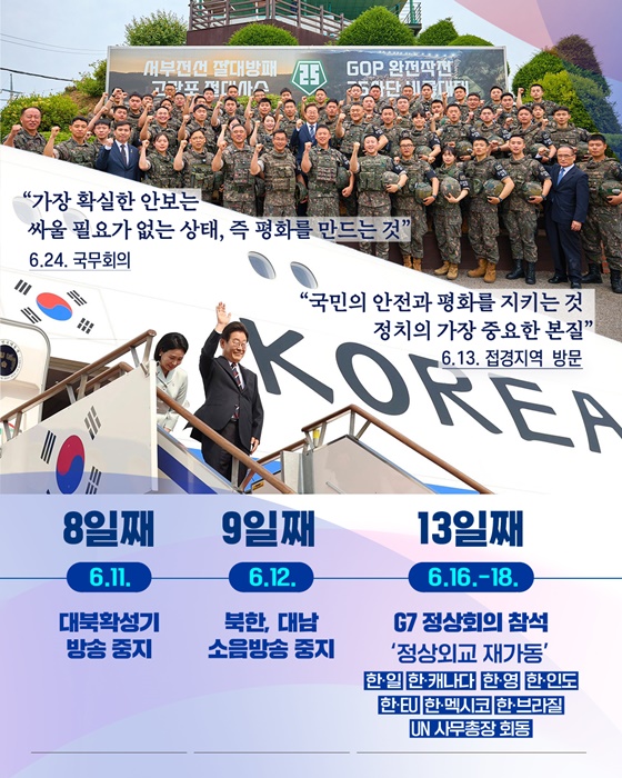 국민과 함께한 100일② 국의 중심 실용외교 실천