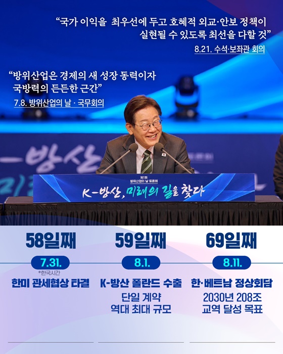 국민과 함께한 100일② 국의 중심 실용외교 실천