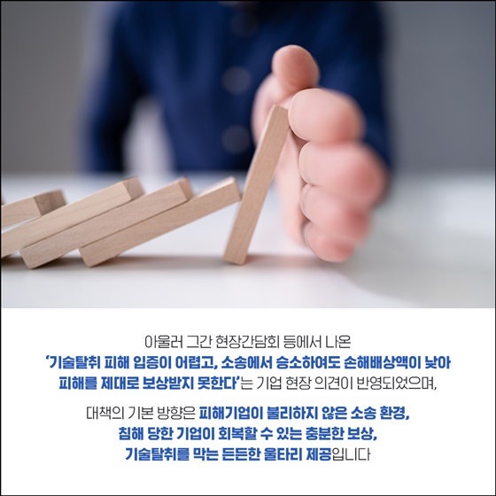 공정한 시장질서 확립을 위한 중소기업 기술탈취 근절 방안