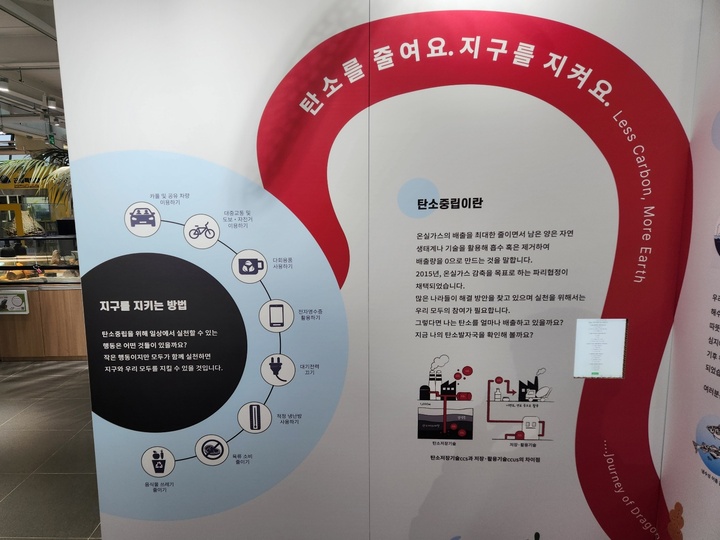 기후 보존을 위해 우리가 할 수 있는 노력들.