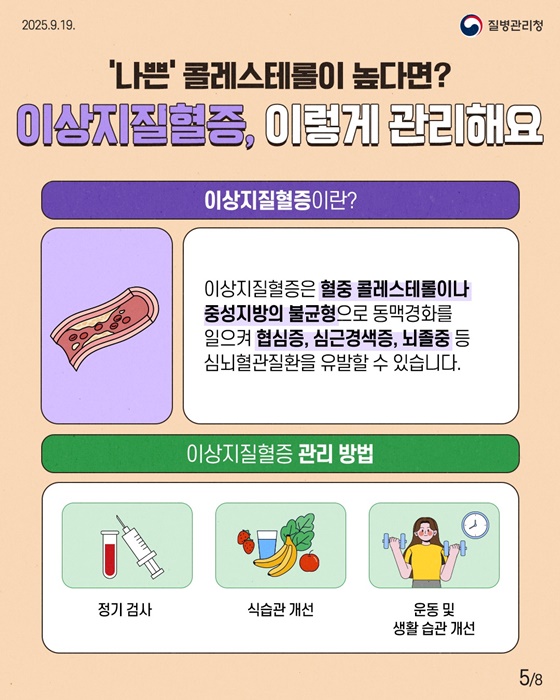 심뇌혈관질환 지금부터 관리하세요!
