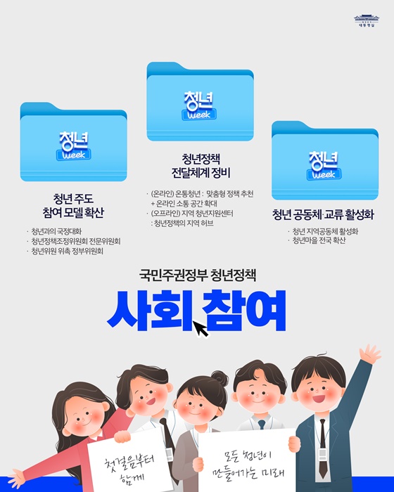 첫 걸음부터 함께, 모든 청년이 만들어가는 미래