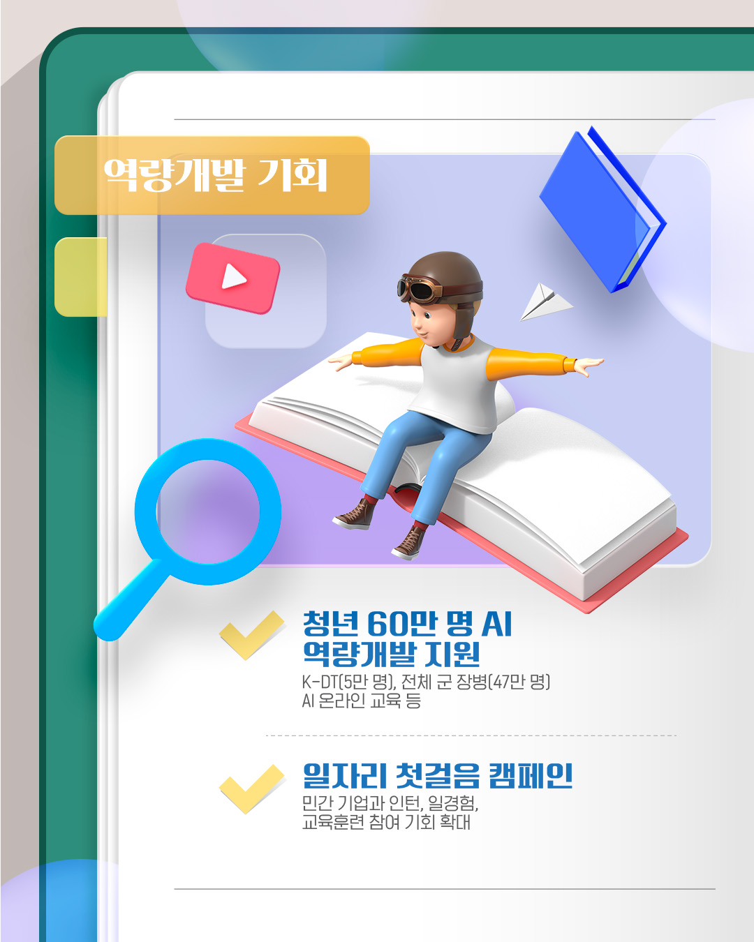 청년정책 로드맵 chapter1. 사회 진입 지원
