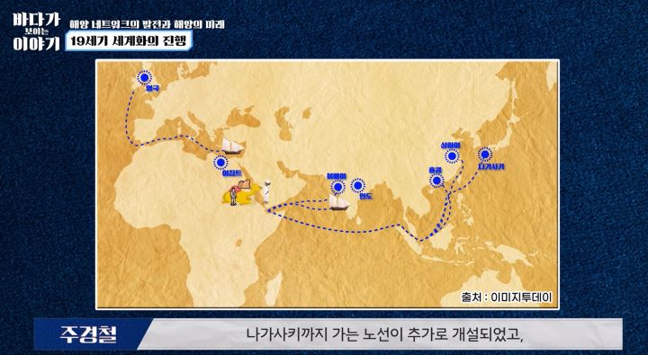 기자가 선택한 「해양 네트워크의 발전과 해양의 미래」(주경철 교수) 강의.