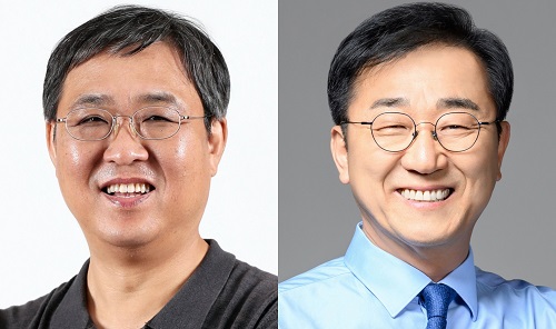 대통령실은 11일 이재명 대통령이 신임 문화체육관광부 장관 후보자에 최휘영 놀유니버스 대표이사(사진 왼쪽)를, 국토교통부 장관 후보자에 더불어민주당 김윤덕 의원(사진 오른쪽)을 지명했다고 강훈식 대통령비서실장 브리핑을 통해 밝혔다. 2025.7.11 [연합뉴스 자료사진](저작권자(c) 연합뉴스, 무단 전재-재배포 금지)