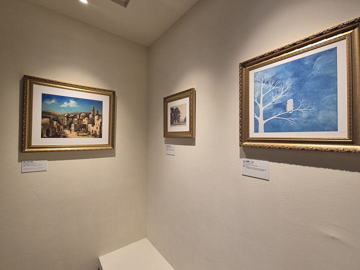 외교 과정에서 증정받은 대통령의 선물.