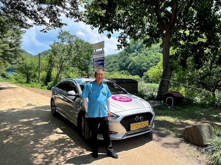 울산관광택시 기사 김봉성 씨.