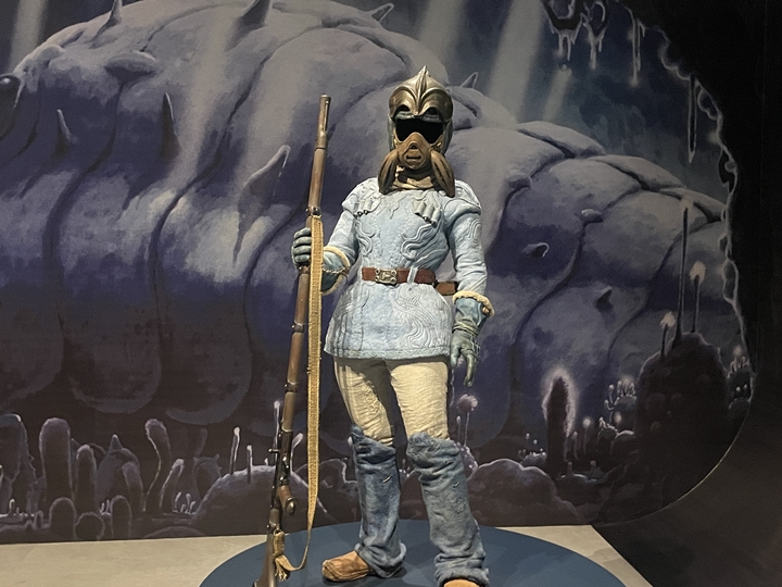 실물 크기로 제작된 여주인공 나우시카.