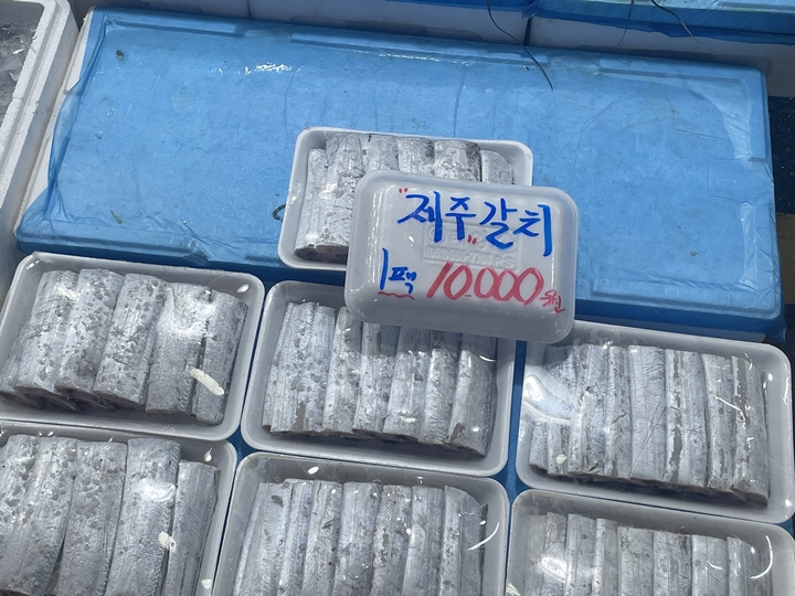 이번에 구매한 제주 갈치.