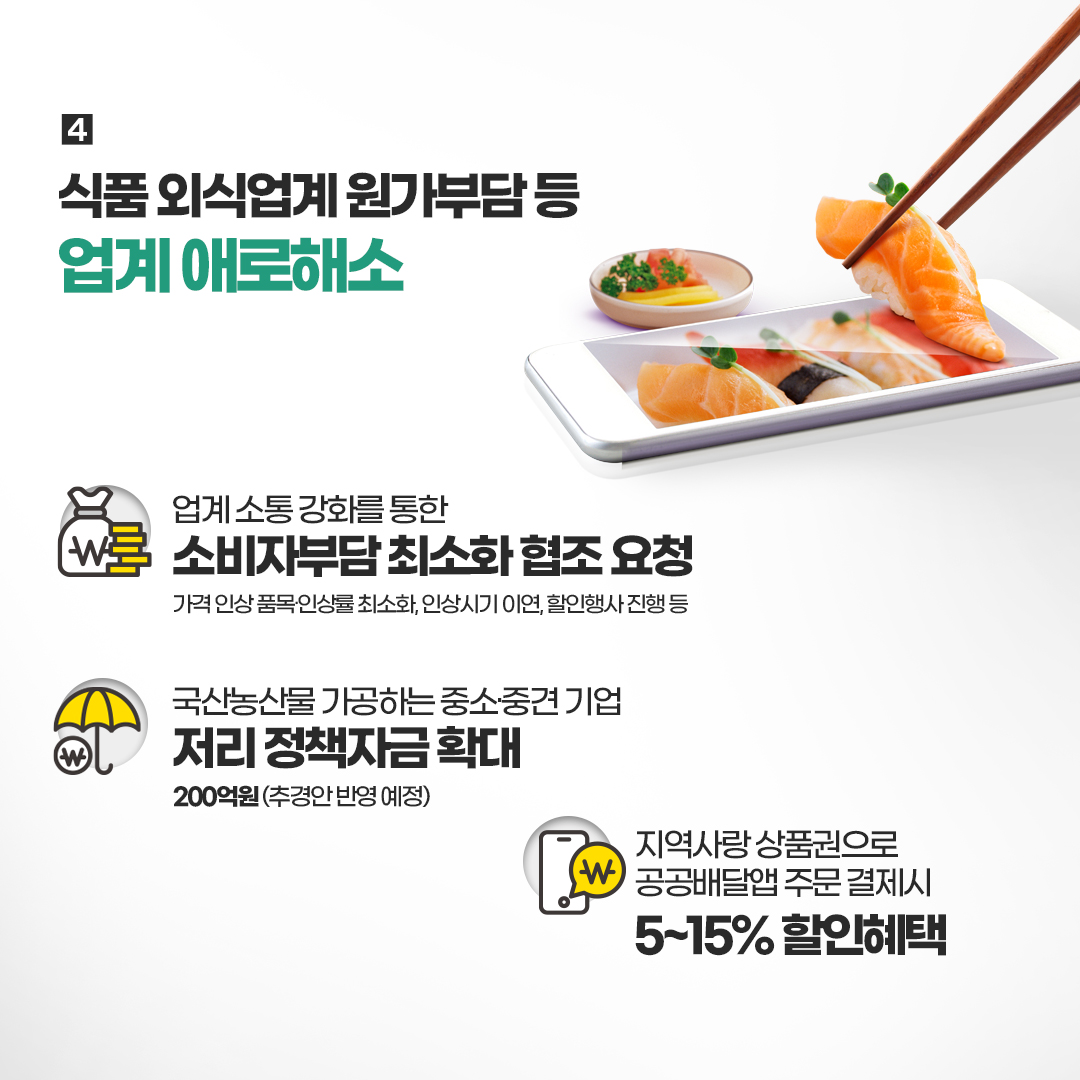 📢 소비자 체감물가 안정을 위한 대응방안