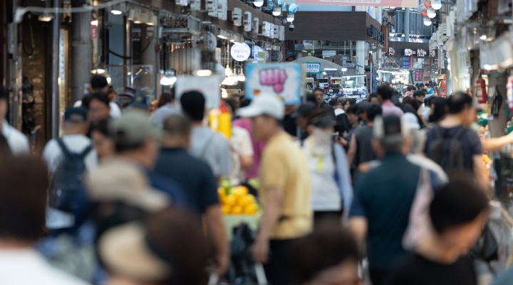 서울 시내의 한 전통시장.(ⓒ뉴스1, 무단 전재-재배포 금지)