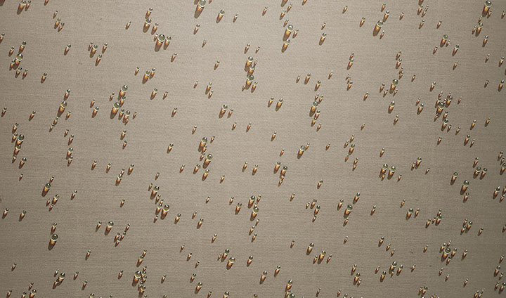 김창열 작가의 '물방울'. 실제로 본 것은 처음이었는데, 규모에 압도되어 한참 관람했다.