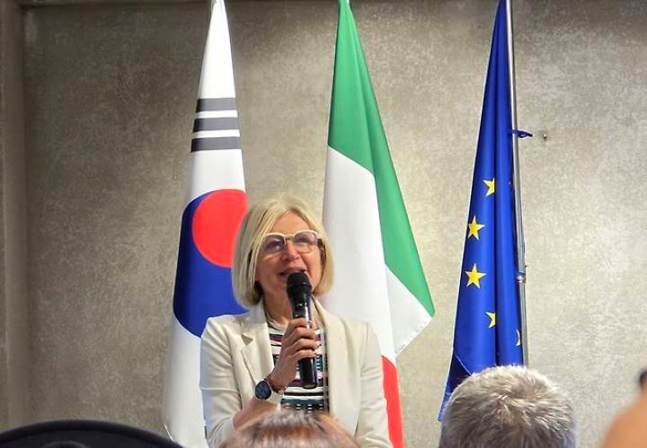 가토 에밀리아 주한 이탈리아 대사.