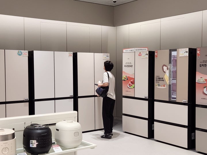 필자처럼 '에너지소비효율 1등급' 가전제품을 구매하려는 사람들이 여럿 있었다.