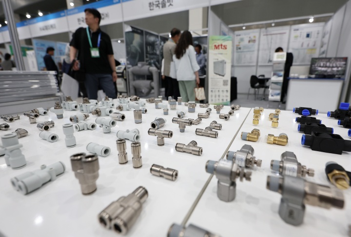 2025 자동차부품산업 ESG·탄소중립 박람회.(사진=저작권자(c) 연합뉴스, 무단 전재-재배포 금지)