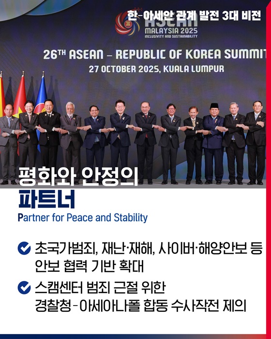 한국과 아세안은 이웃사촌 C·S·P 비전으로 한-아세안 협력 강화