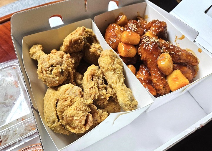 공공배달앱 소비쿠폰으로 시킨 치킨.