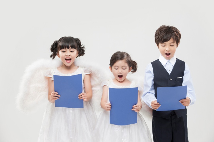 어린이 합창단 예시 이미지.