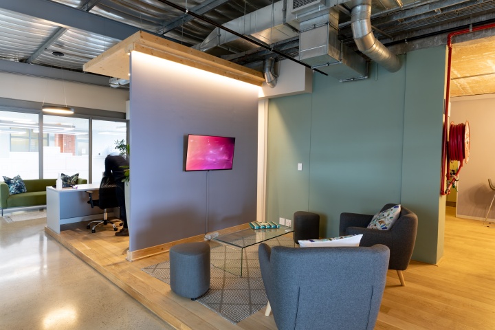 라운지 공간 예시 이미지.