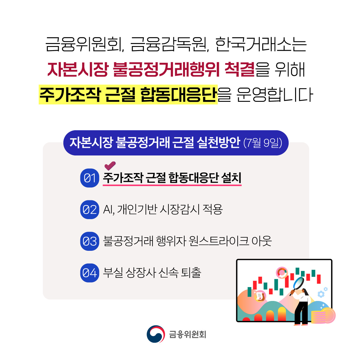 주가조작 근절 합동대응단이 출범