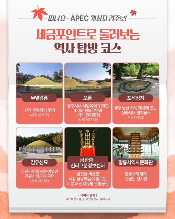 떠나요~ APEC 정상회의가 열리는 경주로!