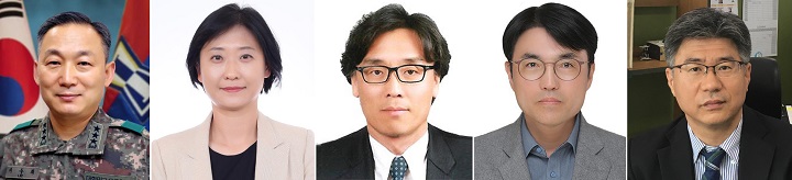 이재명 대통령은 26일 국방부·보건복지부·환경부·고용노동부·공정거래위원회 등 부처 차관 인사를 단행했다. 왼쪽부터 국방부 이두희 차관, 복지부 이스란 1차관, 환경부 금한승 차관, 고용부 권창준 차관, 공정위 남동일 부위원장. (대통령실 제공. 재판매 및 DB 금지) 2025.6.26(ⓒ뉴스1, 무단 전재-재배포 금지)