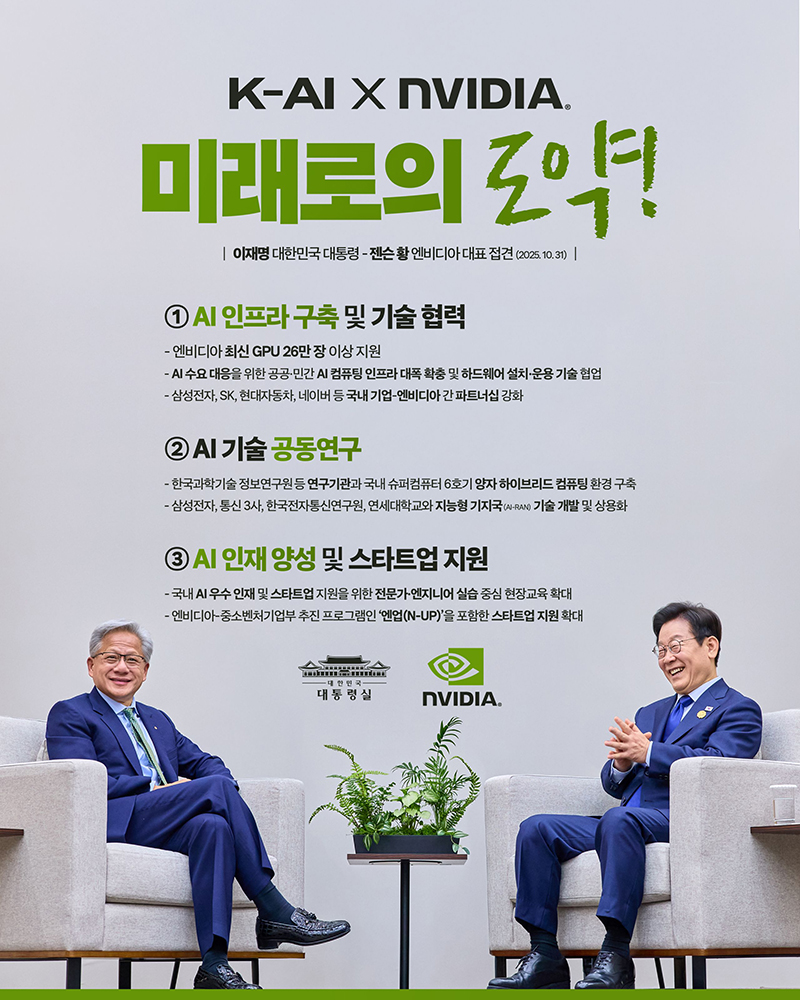 K-AI X NVIDIA, 미래로의 도약! 하단내용 참조