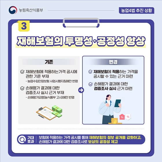 농어업재해보험법 개정사항
