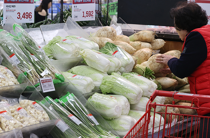 2일 서울의 한 대형마트에서 시민이 장을 보고 있다. (사진=저작권자(c) 연합뉴스, 무단 전재-재배포 금지)