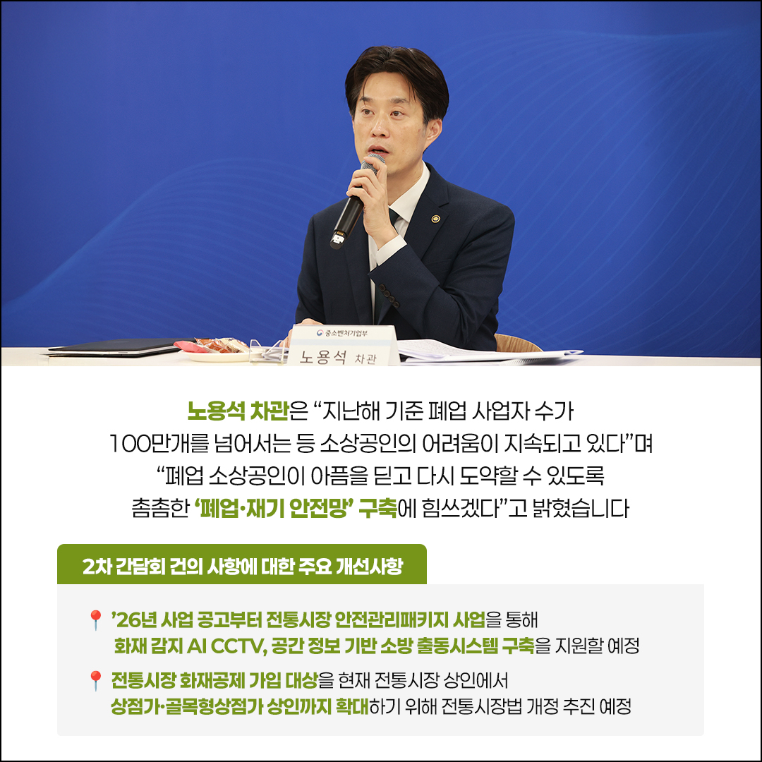 다시 일터로! 폐업 소상공인 재도약 지원 강화