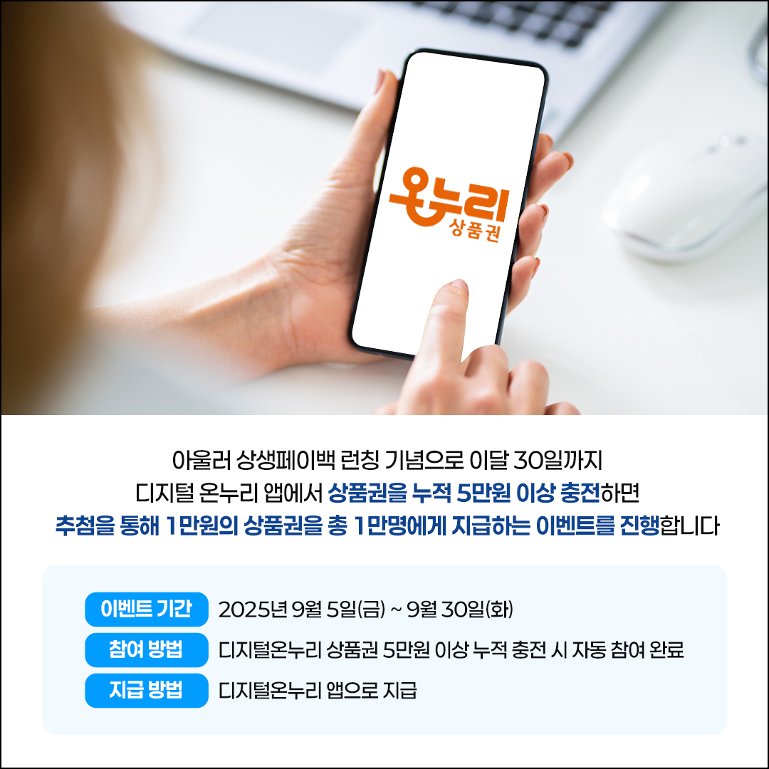 상생페이백 첫날 79만 명 신청! 소상공인, 전통시장에 활력 불어넣는다!]