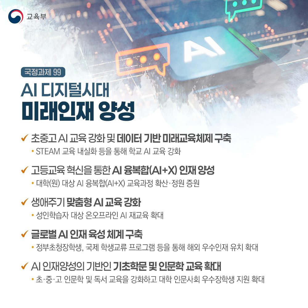 이재명정부 교육분야 국정과제