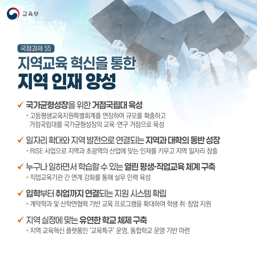 이재명정부 교육분야 국정과제