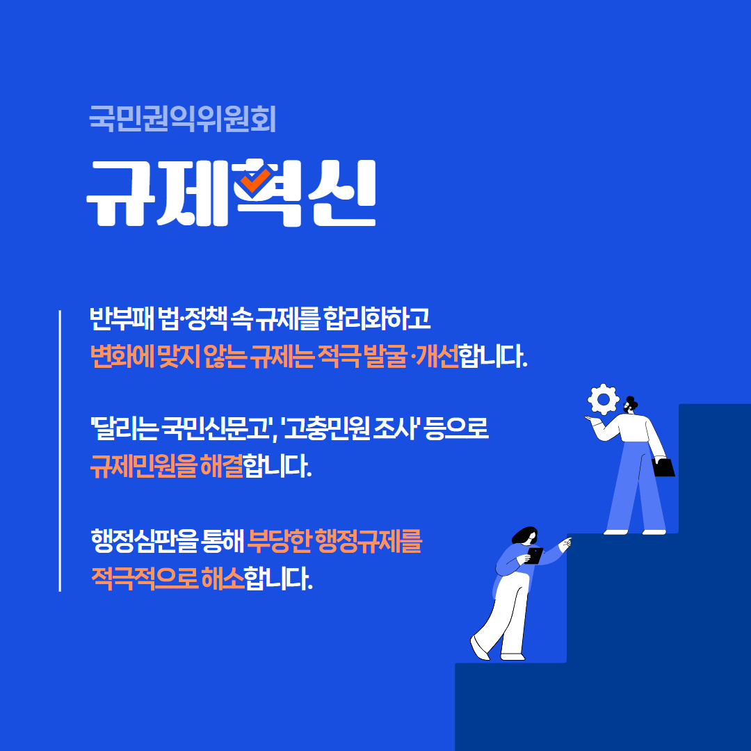 2025년 7월 국민권익위원회 규제혁신 대표사례